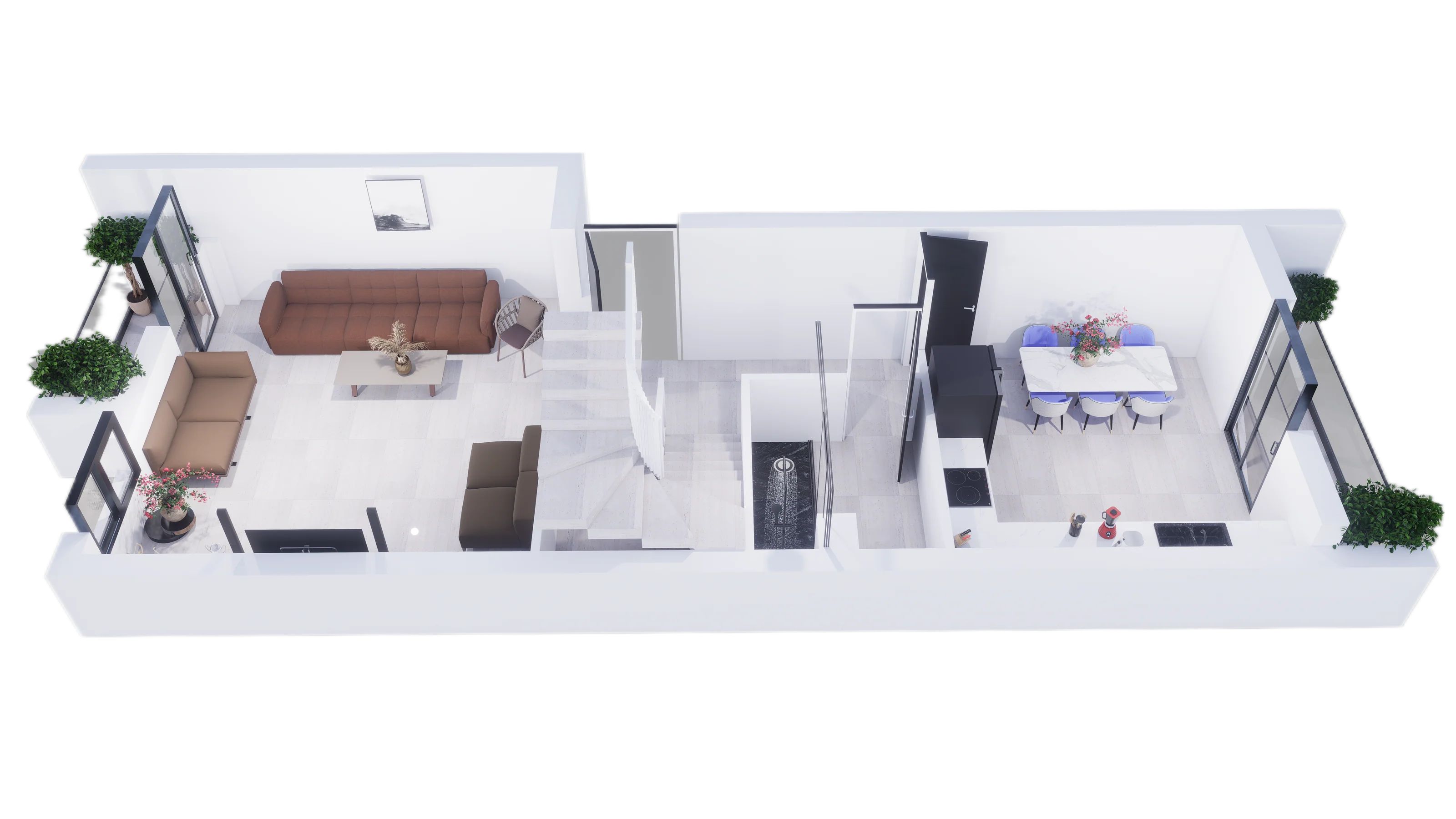 Duplex T3 — 9éme & 10éme Étage — Résidence HYPRO Blida
